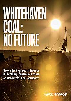 Greenpeace report: How a lack of social license is derailing Australia's most controversial coal company