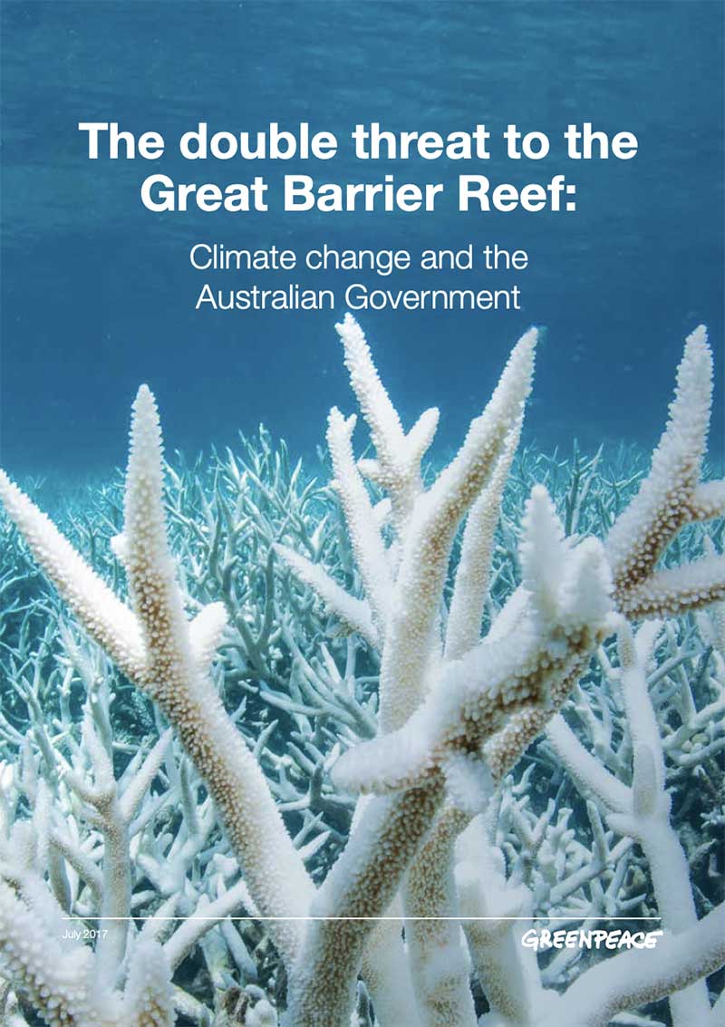 Greenpeace report: Climate change and the Australian Government