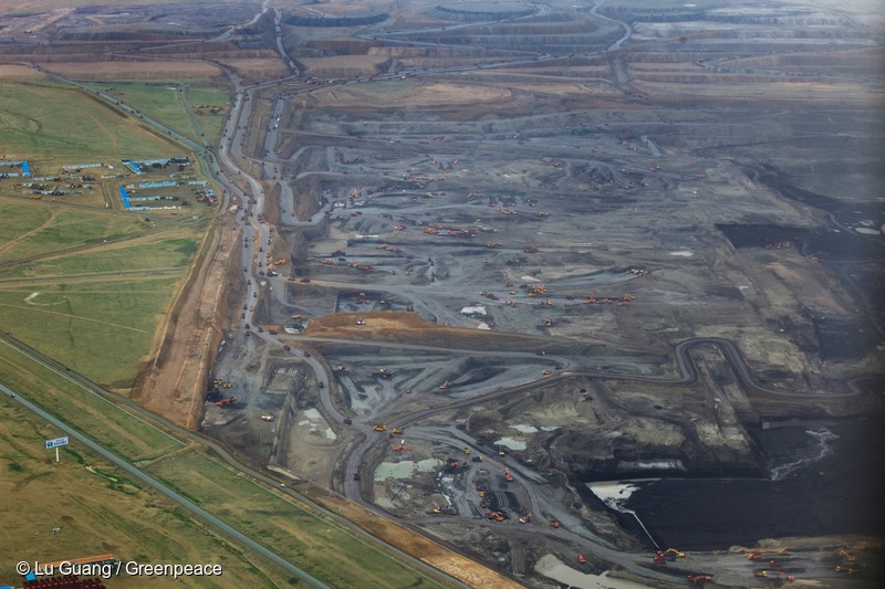 Open-Cast Coal Mine in Inner Mongolia