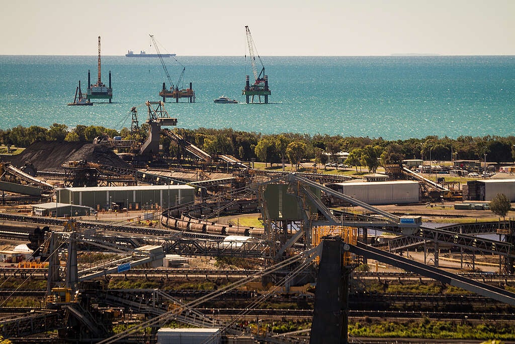 Hay point is about 40km south of the city of Mackay and has two Coal Terminals, Dalrymple Bay Coal Terminal (DBCT) and Hay Point Coal Terminal (HPCT). It forms one of the largest coal export terminals in Australia and services coal mined from the Bowen Basin in central Queensland transported via rail. Hay Point is a striking example of the industrialisation of the Queensland coast for coal export.