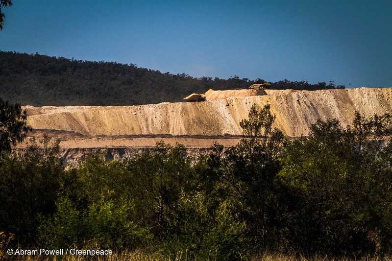 Boggabri Coal Mine in Leard State Forest in Australia
