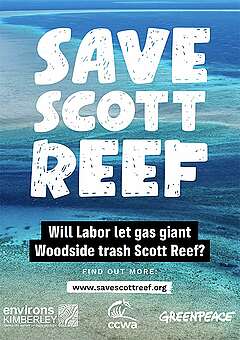 Save Scott Reef Posters