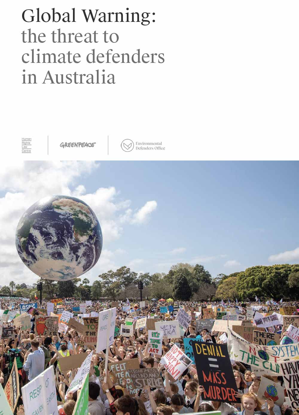Global Warning: the threat to climate defenders in Australia