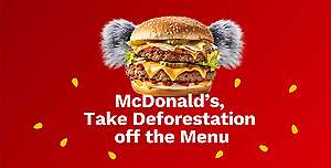 McDonalds, Take deforestation off the menu