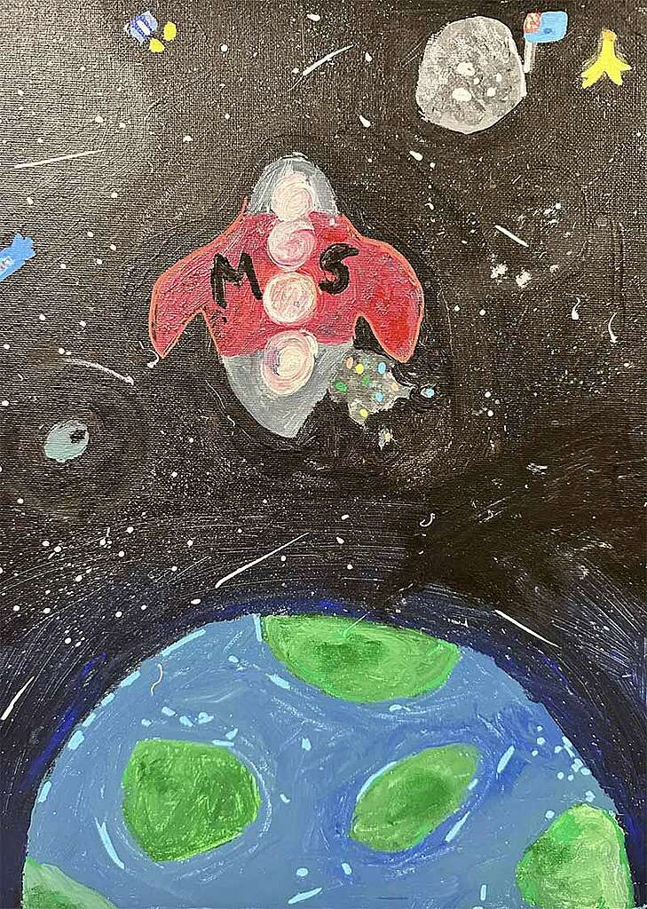 Earth Away- (Year 5 Student) and Sage © Living School Lismore