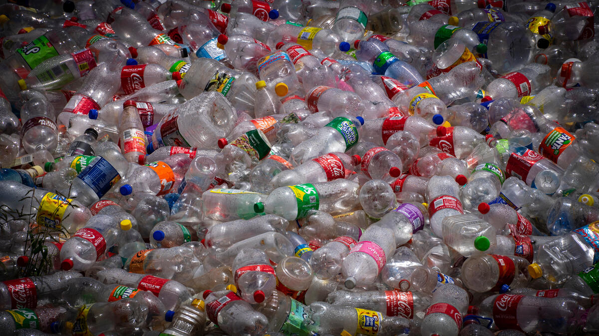 Plastic Waste Collection in Johannesburg. © Philip Schedler / Greenpeace