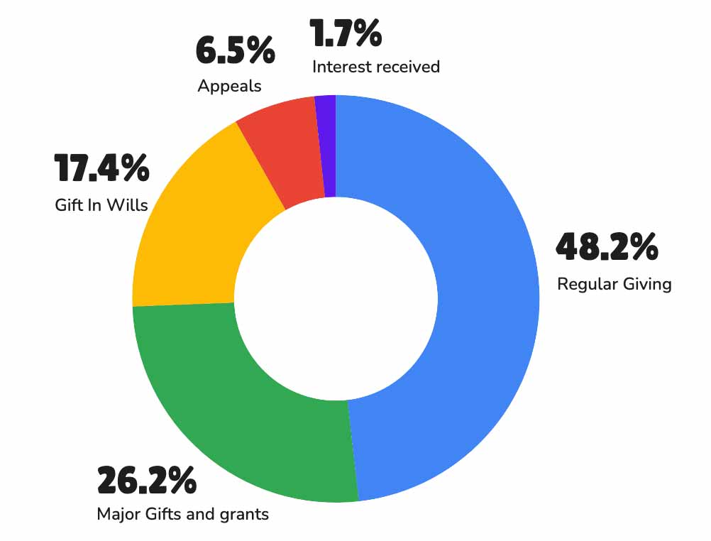 Graph of 2023 Income