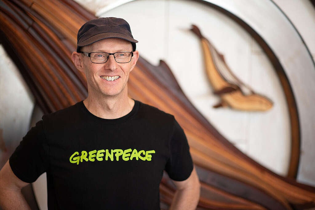 Greenpeace Australia Pacific CEO, David Ritter